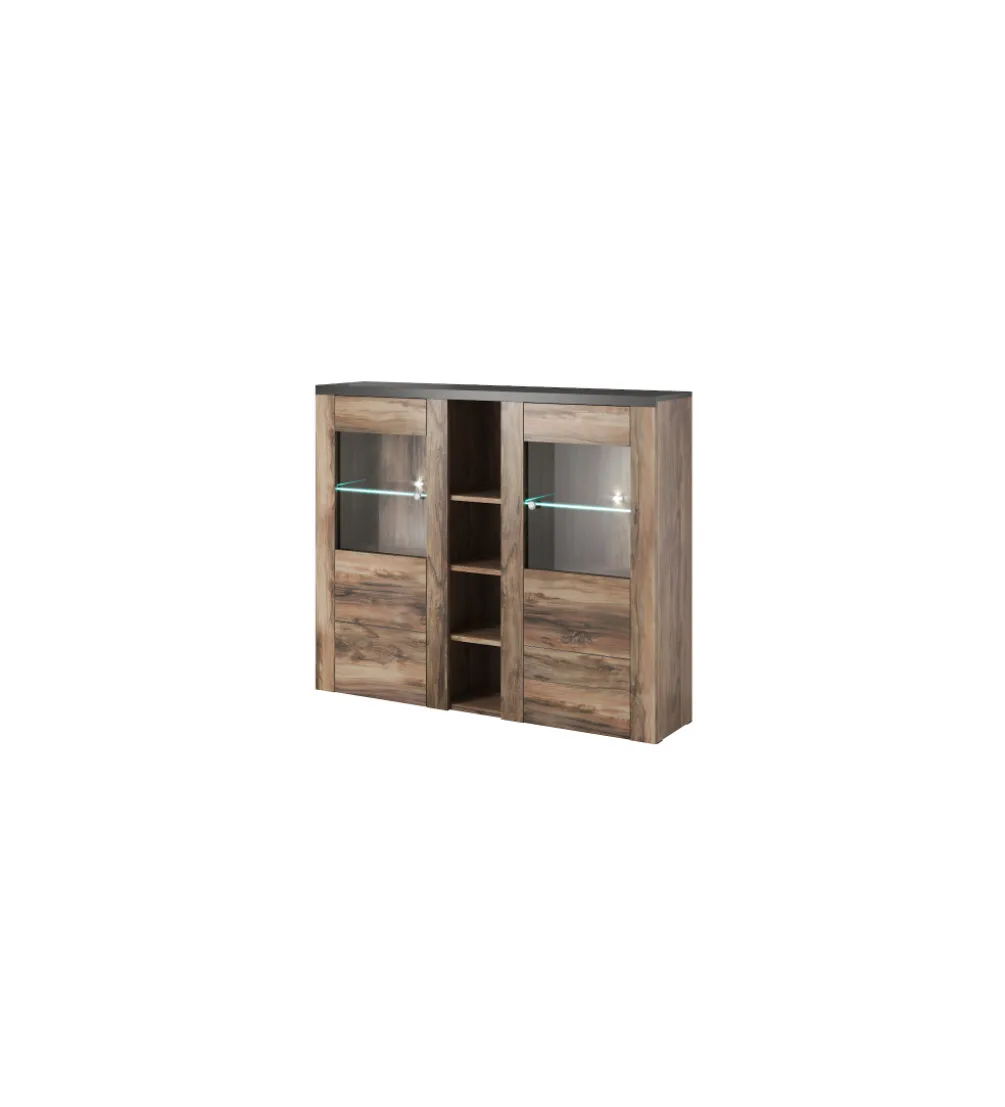 Barek LARONA 155 Cm O Wybarwieniu Satin Nussbaum z kolorem Touchwood