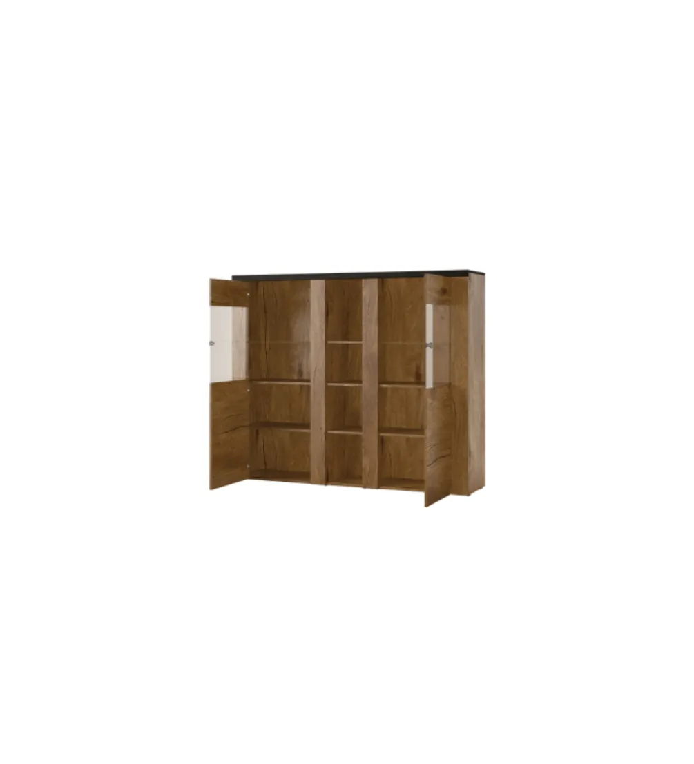 Barek LARONA 155 Cm O Wybarwieniu Satin Nussbaum z kolorem Touchwood