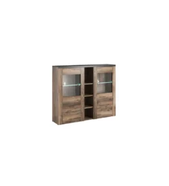 Barek LARONA 155 Cm O Wybarwieniu Satin Nussbaum z kolorem Touchwood