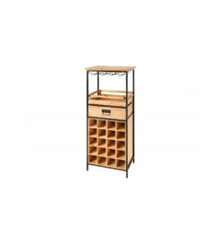 Barek na wino TULUZA 48 cm drewno sosna