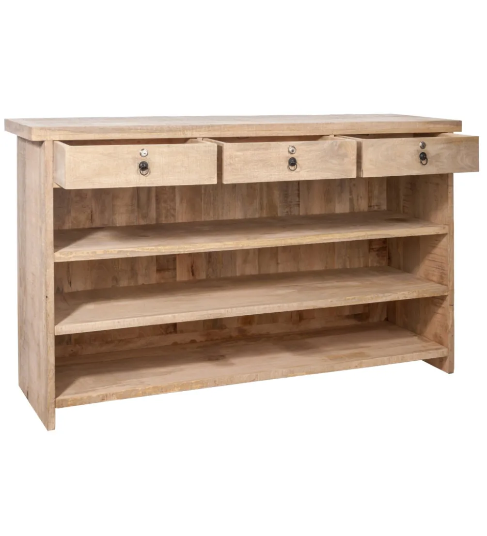 Barek RECTANGUA 180 cm naturalne