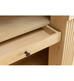 Barek TORINGU 95 cm bielone drewno mango