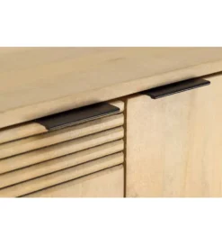 Barek TORINGU 95 cm bielone drewno mango