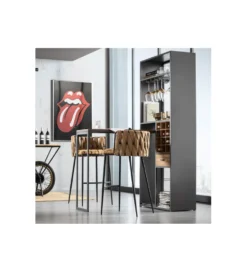 Barek Vinoteca 201 cm drewno jodła
