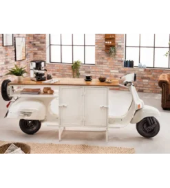 Barowa komoda SCOOTER 250 cm drewno mango