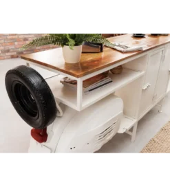 Barowa komoda SCOOTER 250 cm drewno mango