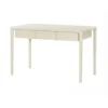 Biurko ARES 120 cm drewno mango biel