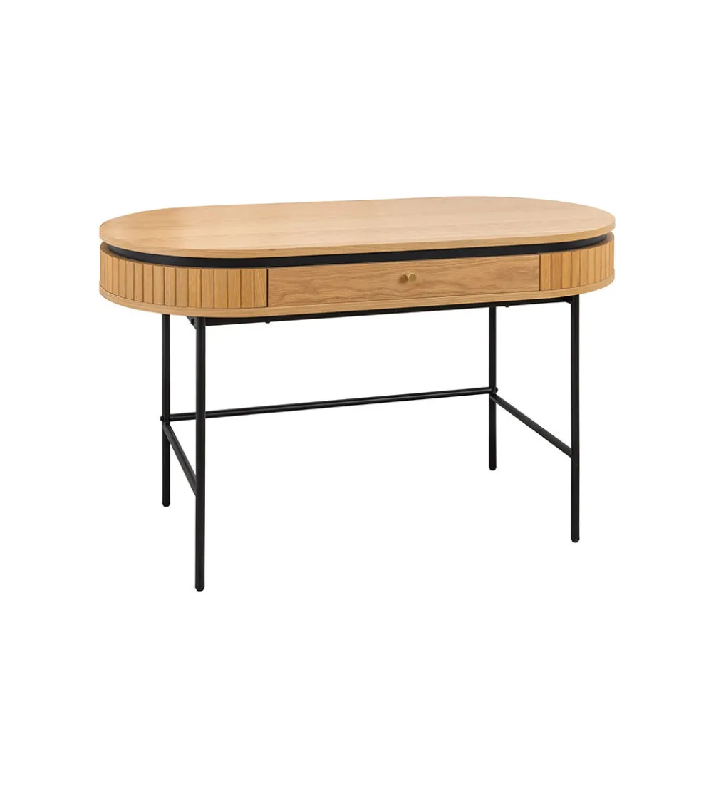 Biurko ATELIER 120 cm kolor dębu naturalne
