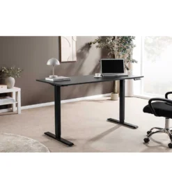 Biurko BLACK DESK 140 cm antracyt