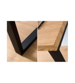 Biurko Black Desk 120 cm w kolorze dębowym outlet