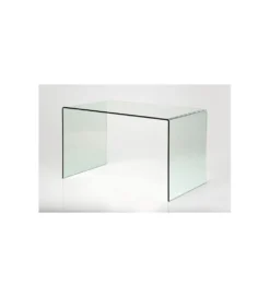 Biurko Clear Club 125 cm szklane