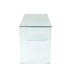 Biurko Clear Club 125 cm szklane
