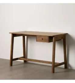 Biurko ESPATENA 120 cm drewno mango