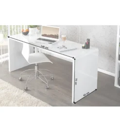 Biurko Fast Trade 140 cm białe
