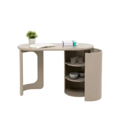 Biurko GLOSSY 120 x 80 cm taupe