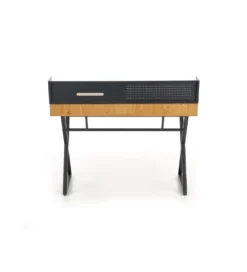 Biurko HERRERO 110 cm w optyce dębu złotego