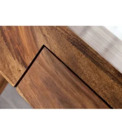 Biurko Makassar FINICE 100 cm drewno Sheesham
