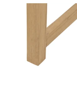 Biurko MEGANY 130 cm drewno mindi