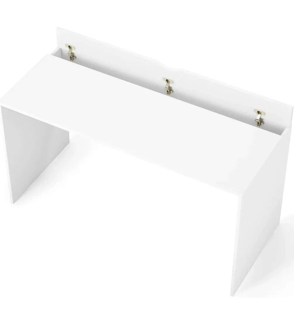 Biurko NEVY 120 - 140 cm biały