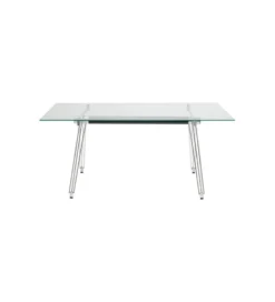 Biurko Officia 160 cm szklane