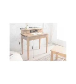 Biurko PRIMA Hemingway 90 cm drewno Sheesham