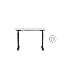 Biurko ruchome SMARTYN 140 x 70 cm czarny