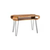 Biurko SPIN RETRO 120 cm drewno sheesham