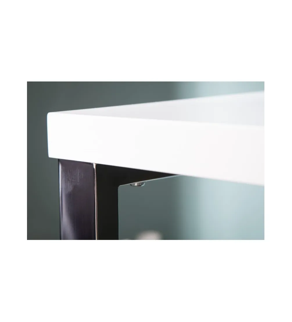 Biurko White Desk 120 cm białe