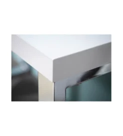 Biurko White Desk 160 cm białe