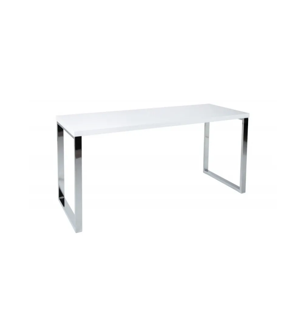 Biurko White Desk 160 cm białe
