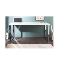 Biurko White Desk 140 cm białe