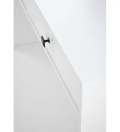 Biurko z toaletka MEGAN 120 cm biały mat