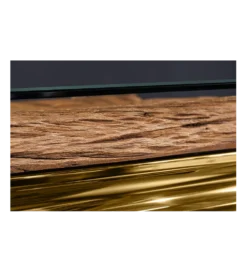 Blat do stołu MODERN BAROCK BARRACUDA 200 cm drewno teak