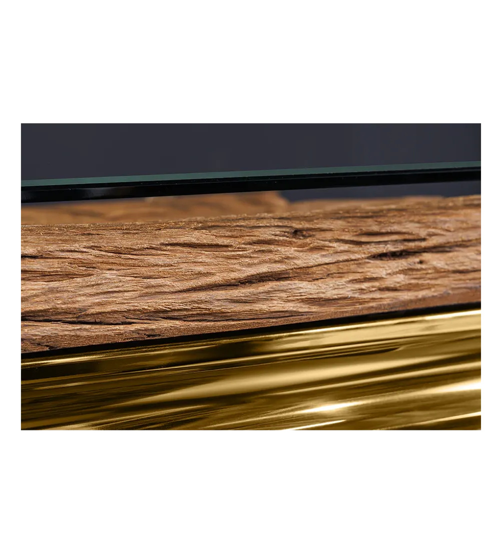 Blat do stołu MODERN BAROCK BARRACUDA 200 cm drewno teak