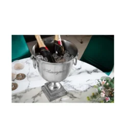 Chłodziarka do szampana Royal 40cm srebrna