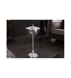 Chłodziarka na wino Royal 34 cm srebrna