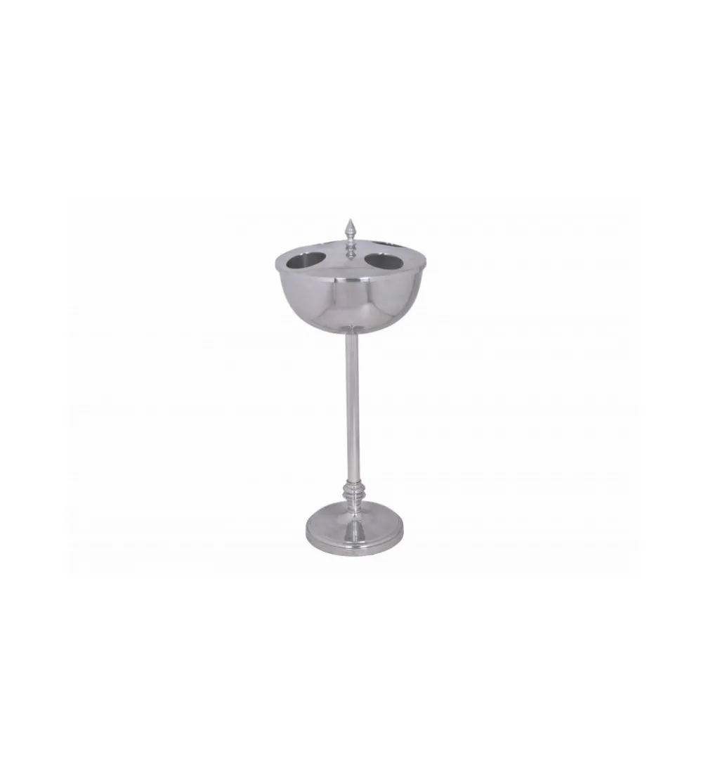 Chłodziarka na wino Royal 34 cm srebrna