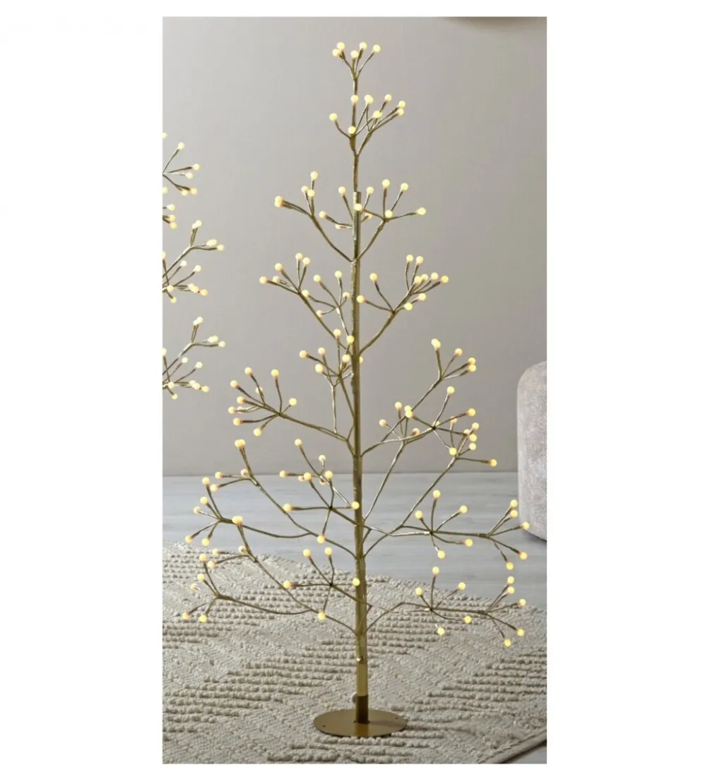 Choinka LED ARBOLKA 120 cm złota