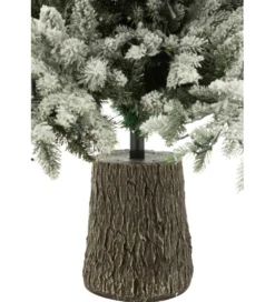Choinka sztuczna 3000 Led sztuczny śnieg  XAMS 210 cm biała