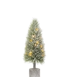 Choinka XMAS LED 60 cm zielona ośnieżona