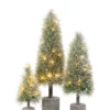 Choinka XMAS LED 75 cm zielona ośnieżona