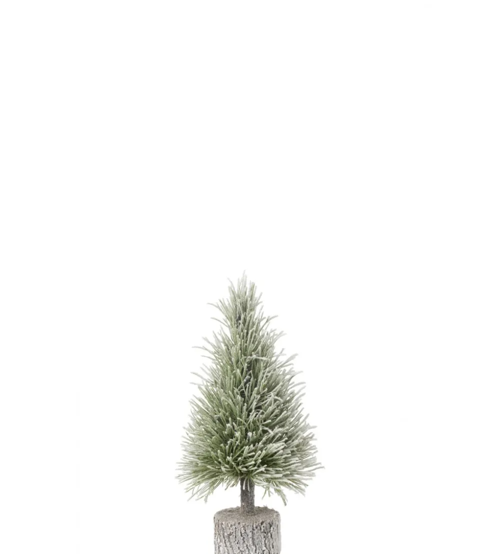 Choinka XMAS LED 36 cm zielona ośnieżona