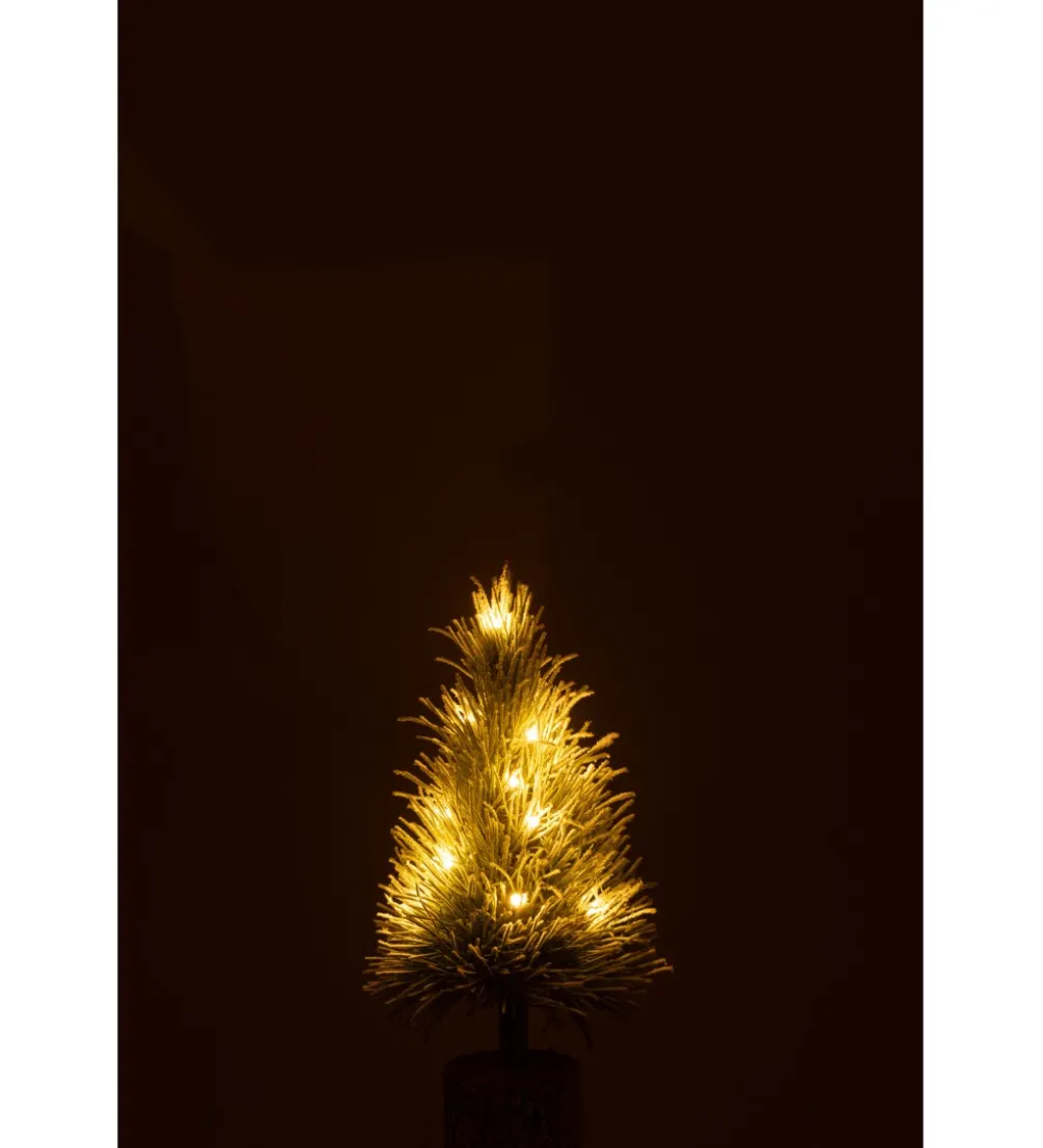 Choinka XMAS LED 36 cm zielona ośnieżona