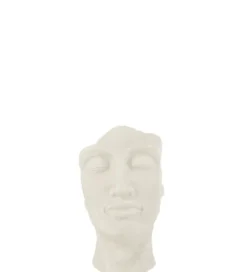 Donica DAVID CLAY 38 cm biała
