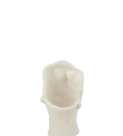 Donica DAVID CLAY 38 cm biała