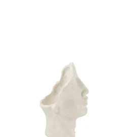 Donica DAVID CLAY 38 cm biała