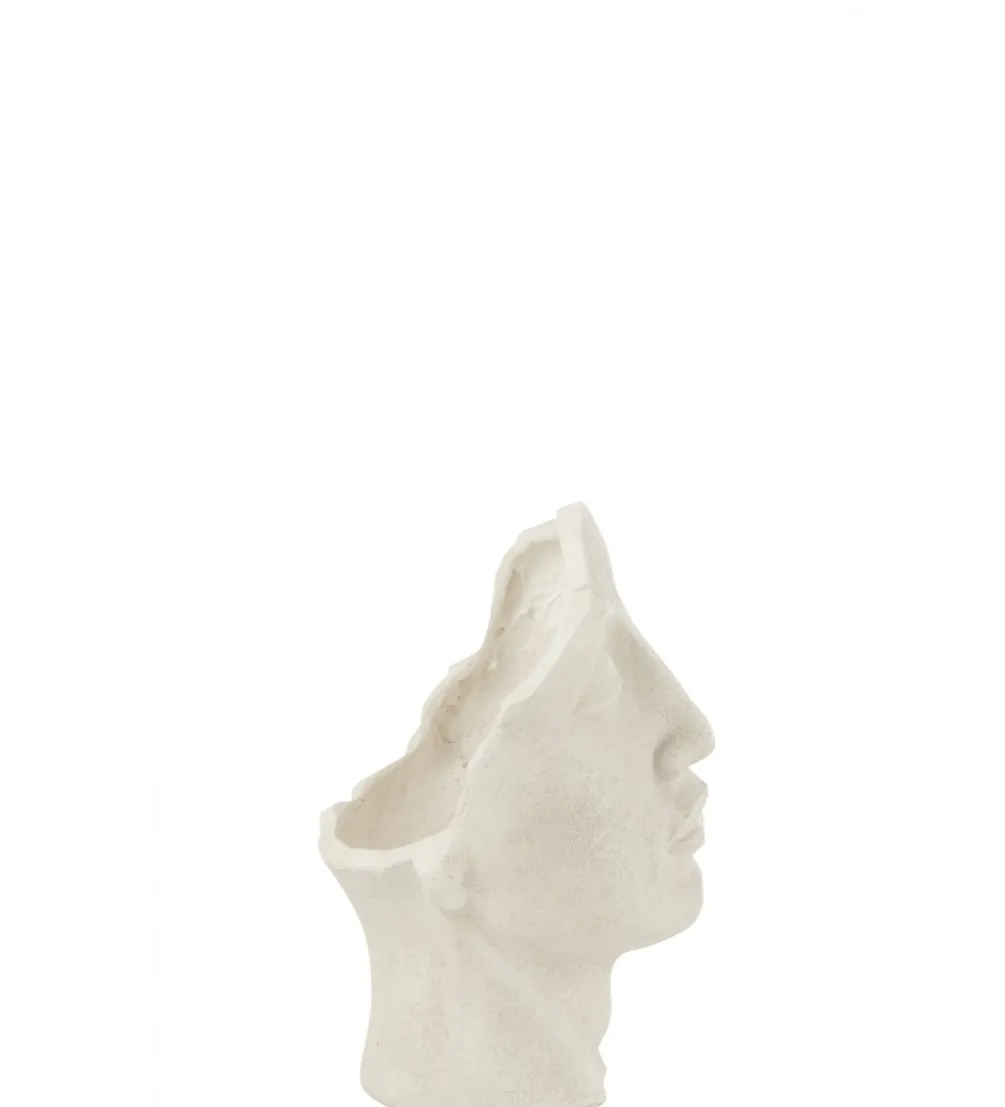 Donica DAVID CLAY 38 cm biała