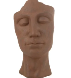 Donica DAVID CLAY 70 cm pomarańczowa