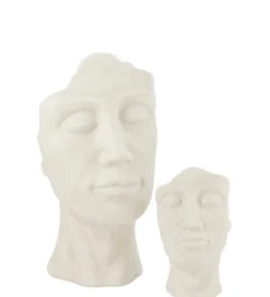 Donica DAVID CLAY 70 cm biały