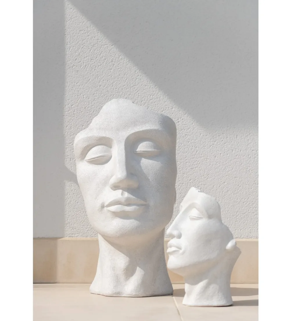 Donica DAVID CLAY 70 cm biały